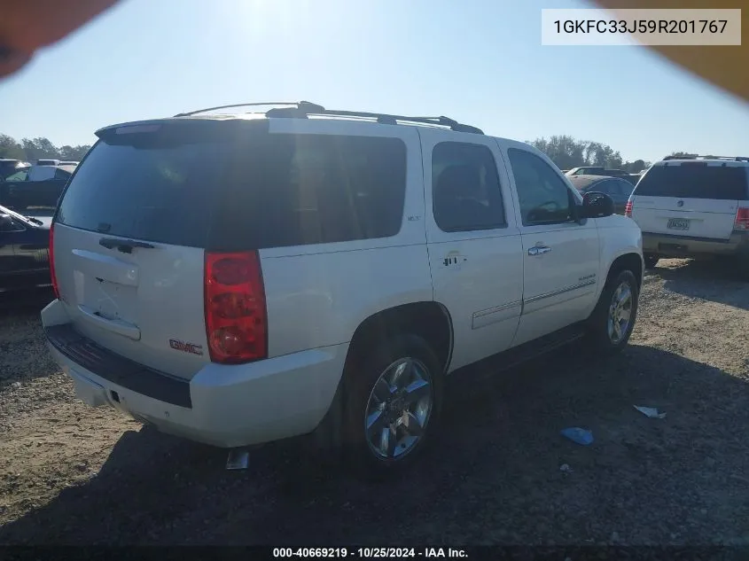 2009 GMC Yukon Slt2 VIN: 1GKFC33J59R201767 Lot: 40669219