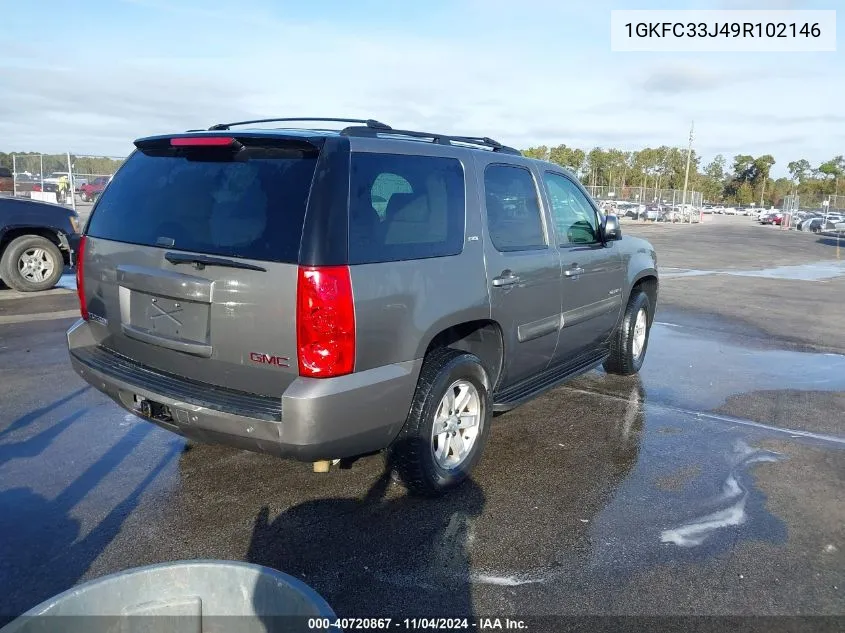 2009 GMC Yukon Slt2 VIN: 1GKFC33J49R102146 Lot: 40720867