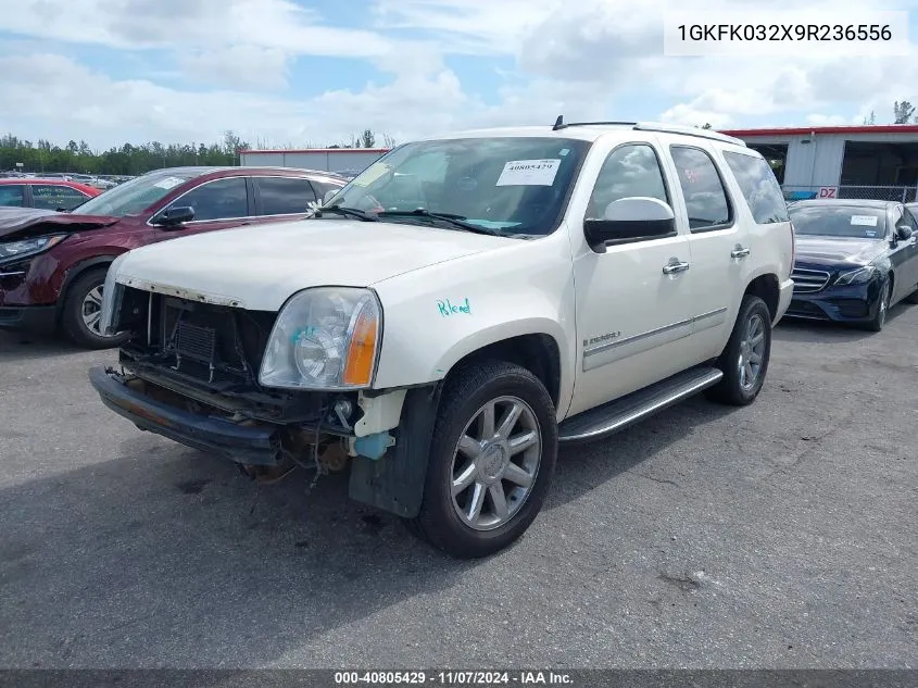 2009 GMC Yukon Denali VIN: 1GKFK032X9R236556 Lot: 40805429