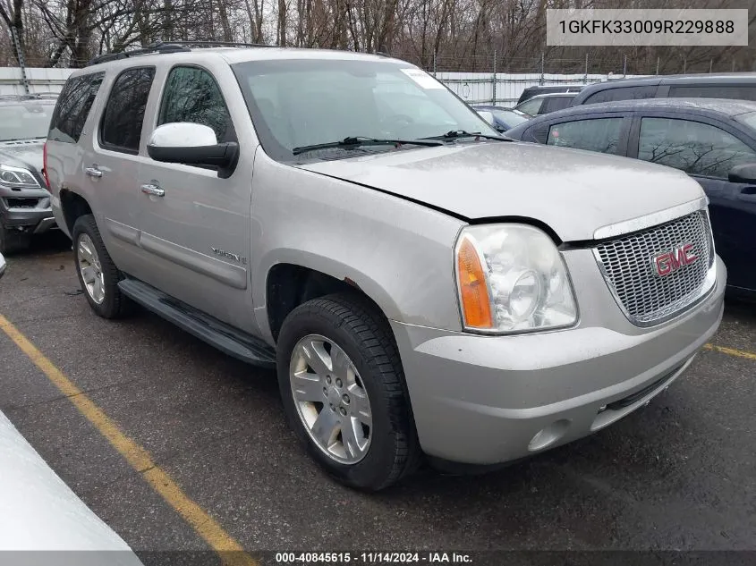 1GKFK33009R229888 2009 GMC Yukon Slt2