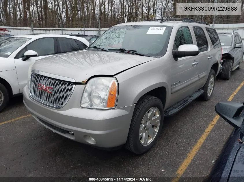 1GKFK33009R229888 2009 GMC Yukon Slt2