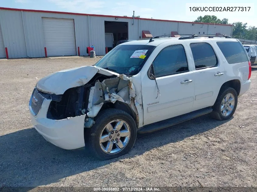 2010 GMC Yukon Slt VIN: 1GKUCCE02AR277317 Lot: 39855902