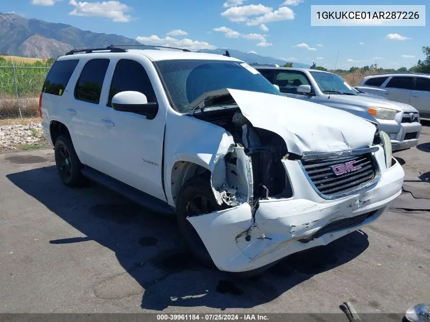 2010 GMC Yukon Slt VIN: 1GKUKCE01AR287226 Lot: 39961184