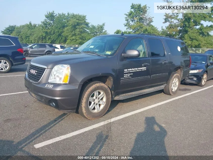 2010 GMC Yukon Xl 1500 Slt VIN: 1GKUKKE36AR130294 Lot: 40121202