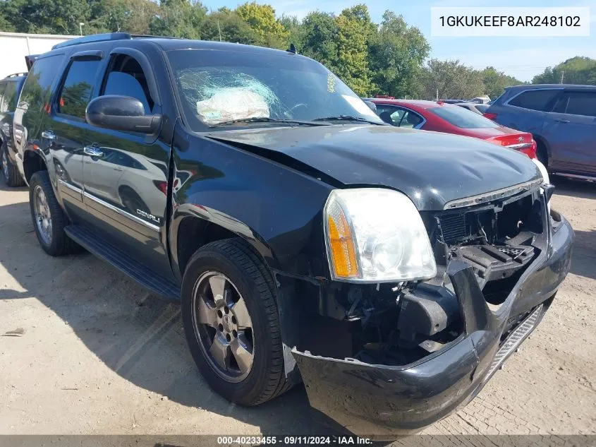 2010 GMC Yukon Denali VIN: 1GKUKEEF8AR248102 Lot: 40233455