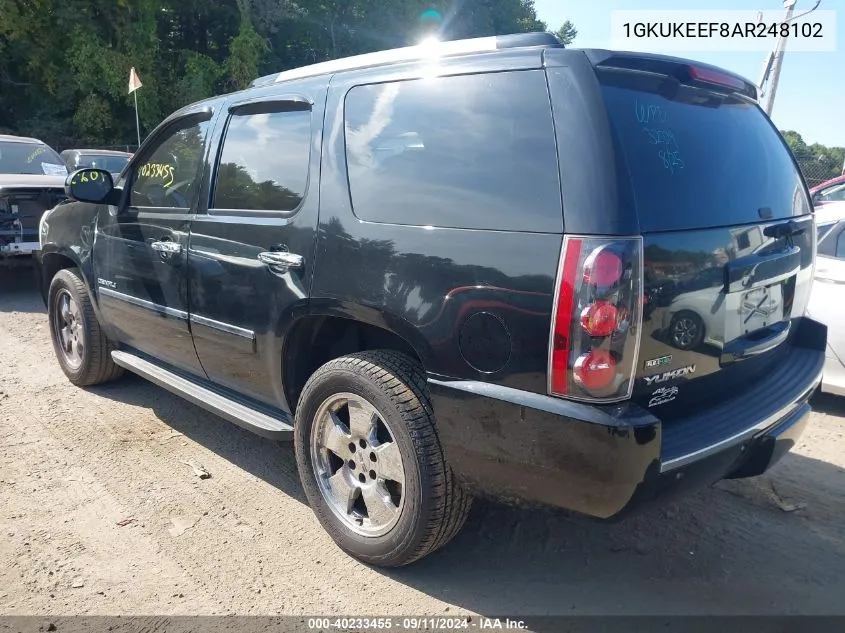 2010 GMC Yukon Denali VIN: 1GKUKEEF8AR248102 Lot: 40233455