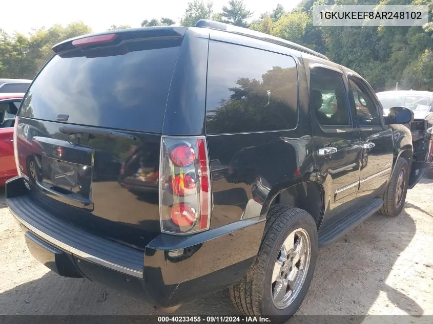 1GKUKEEF8AR248102 2010 GMC Yukon Denali