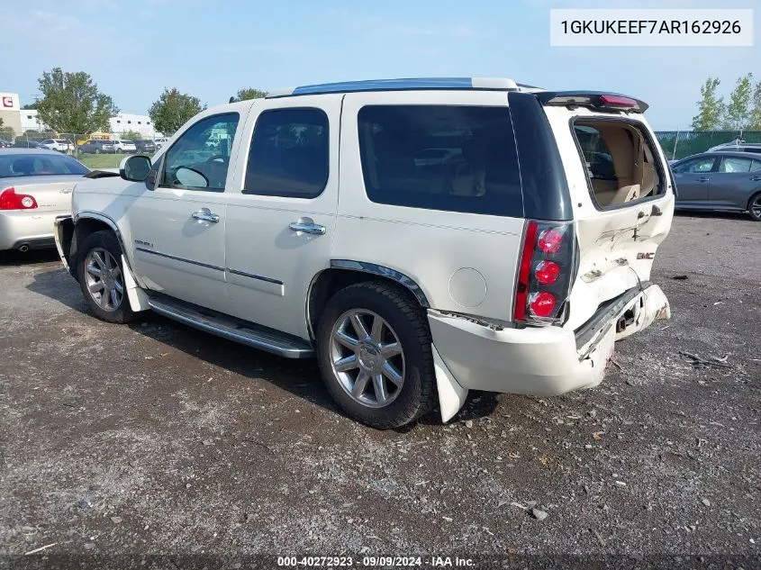 1GKUKEEF7AR162926 2010 GMC Yukon Denali