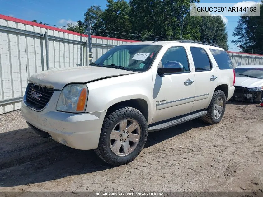 2010 GMC Yukon Slt VIN: 1GKUCCE01AR144158 Lot: 40298259