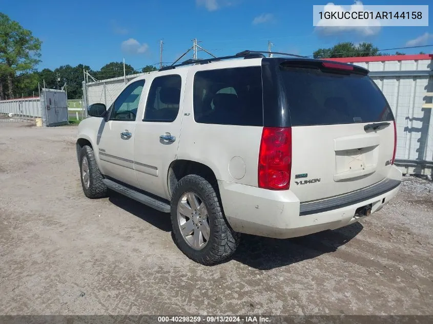 2010 GMC Yukon Slt VIN: 1GKUCCE01AR144158 Lot: 40298259