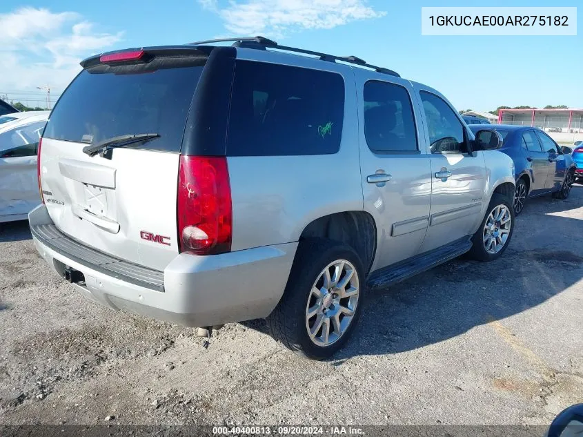 2010 GMC Yukon Sle VIN: 1GKUCAE00AR275182 Lot: 40400813