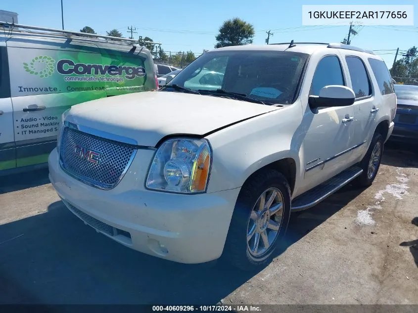 1GKUKEEF2AR177656 2010 GMC Yukon Denali