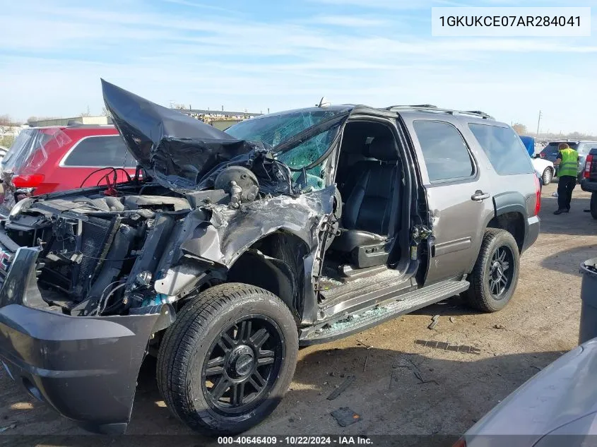 2010 GMC Yukon Slt VIN: 1GKUKCE07AR284041 Lot: 40646409