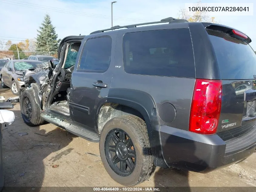 2010 GMC Yukon Slt VIN: 1GKUKCE07AR284041 Lot: 40646409