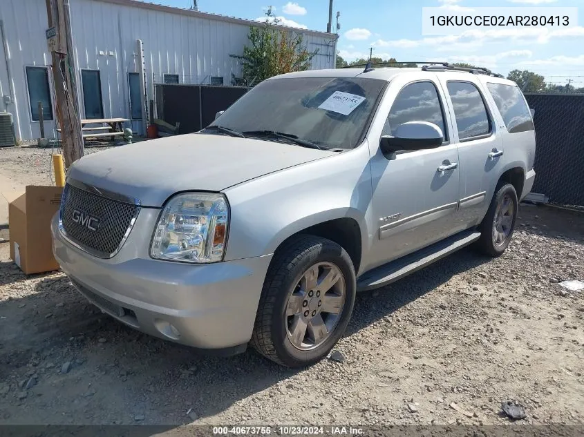 2010 GMC Yukon Slt VIN: 1GKUCCE02AR280413 Lot: 40673755