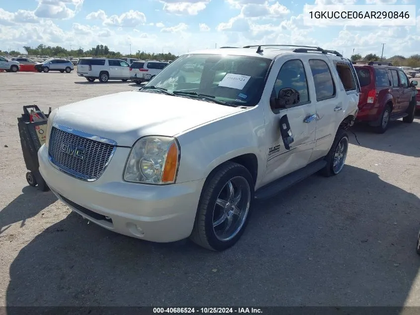 2010 GMC Yukon Slt VIN: 1GKUCCE06AR290846 Lot: 40686524