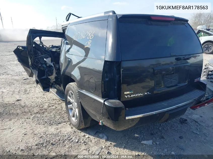 1GKUKMEF8AR178563 2010 GMC Yukon Xl 1500 Denali