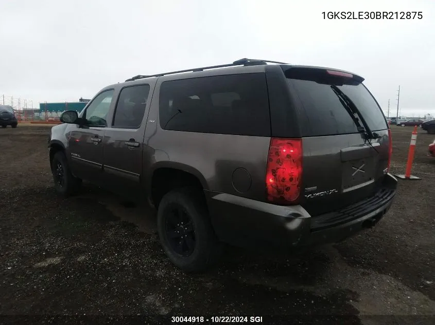 1GKS2LE30BR212875 2011 GMC Yukon Xl K1500 Slt