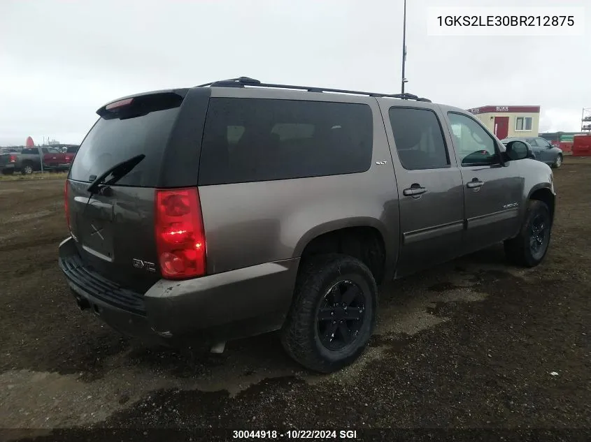 1GKS2LE30BR212875 2011 GMC Yukon Xl K1500 Slt