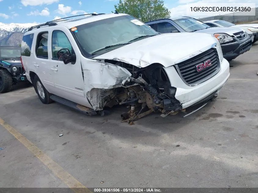 2011 GMC Yukon Slt VIN: 1GKS2CE04BR254360 Lot: 39361506