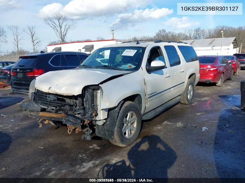 2011 GMC Yukon Xl 1500 Slt VIN: 1GKS2KE39BR301127 Lot: 39387040