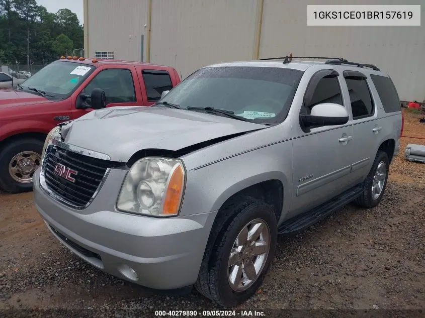 2011 GMC Yukon Slt VIN: 1GKS1CE01BR157619 Lot: 40279890