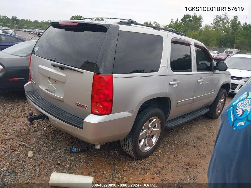 2011 GMC Yukon Slt VIN: 1GKS1CE01BR157619 Lot: 40279890