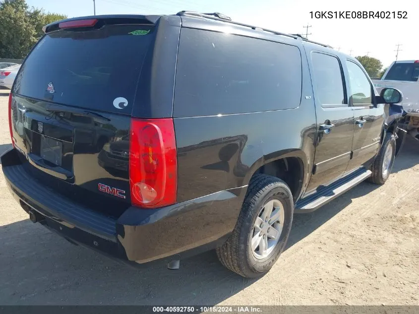 1GKS1KE08BR402152 2011 GMC Yukon Xl 1500 Slt