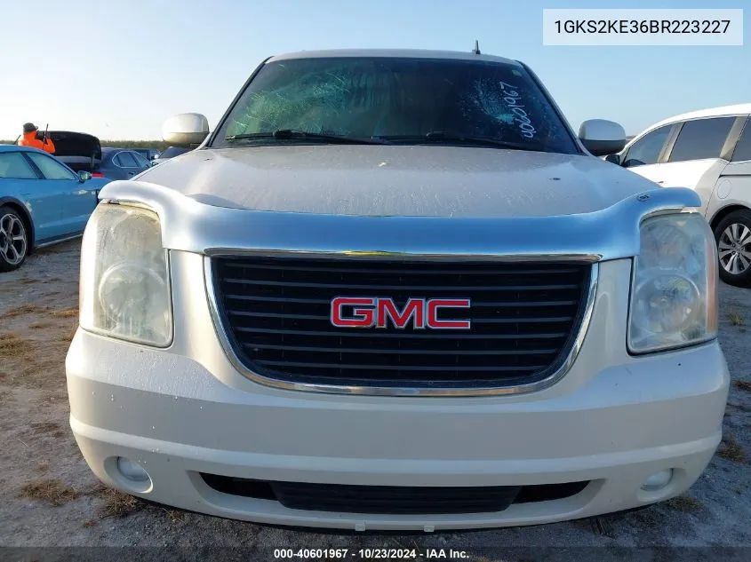 2011 GMC Yukon Xl 1500 Slt VIN: 1GKS2KE36BR223227 Lot: 40601967