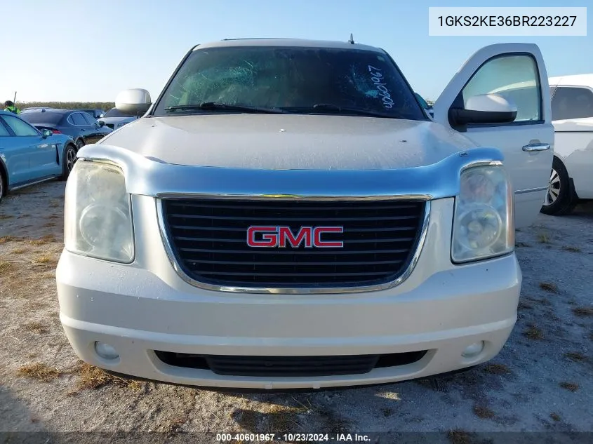 2011 GMC Yukon Xl 1500 Slt VIN: 1GKS2KE36BR223227 Lot: 40601967