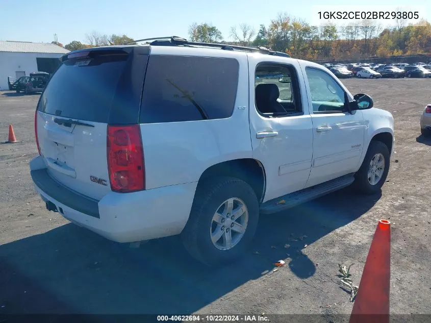 1GKS2CE02BR293805 2011 GMC Yukon Slt