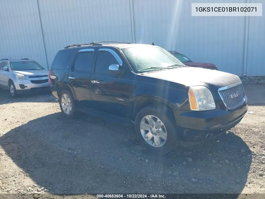 2011 GMC Yukon Slt VIN: 1GKS1CE01BR102071 Lot: 40653604