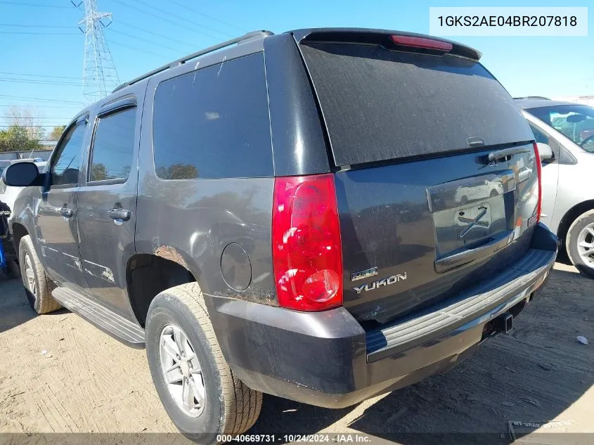 2011 GMC Yukon Sle VIN: 1GKS2AE04BR207818 Lot: 40669731