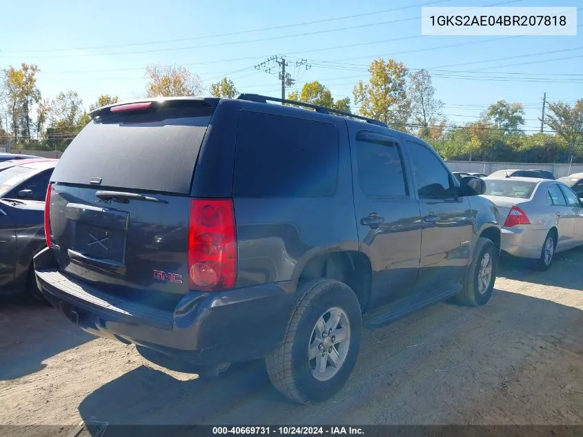 2011 GMC Yukon Sle VIN: 1GKS2AE04BR207818 Lot: 40669731