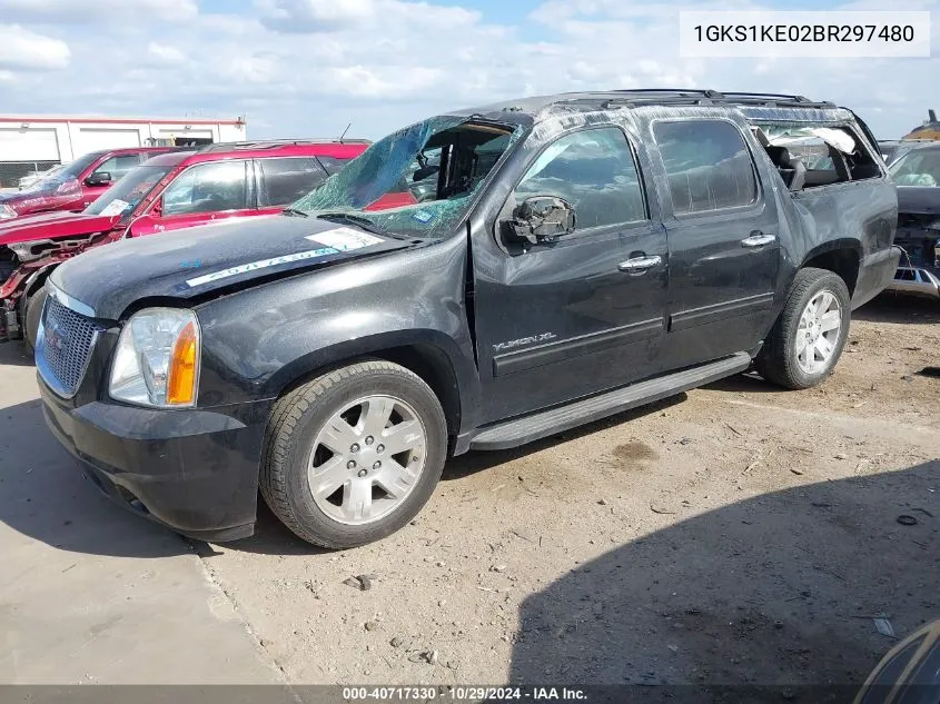 1GKS1KE02BR297480 2011 GMC Yukon Xl 1500 Slt