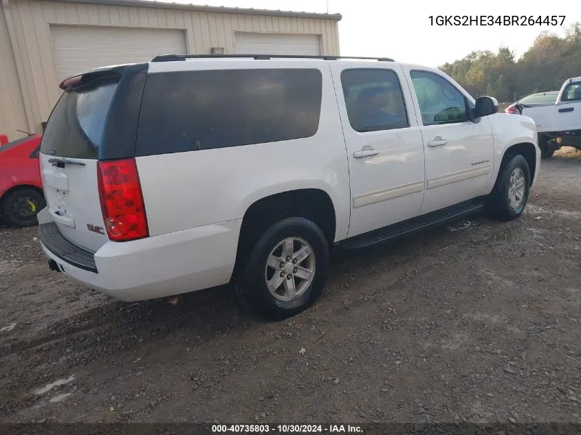 2011 GMC Yukon Xl 1500 Sle VIN: 1GKS2HE34BR264457 Lot: 40735803