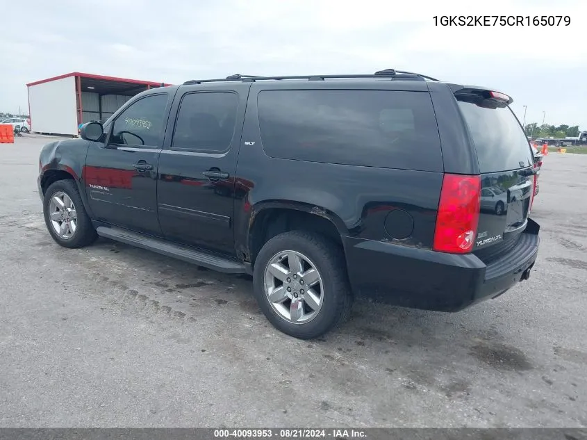 2012 GMC Yukon Xl 1500 Slt VIN: 1GKS2KE75CR165079 Lot: 40093953