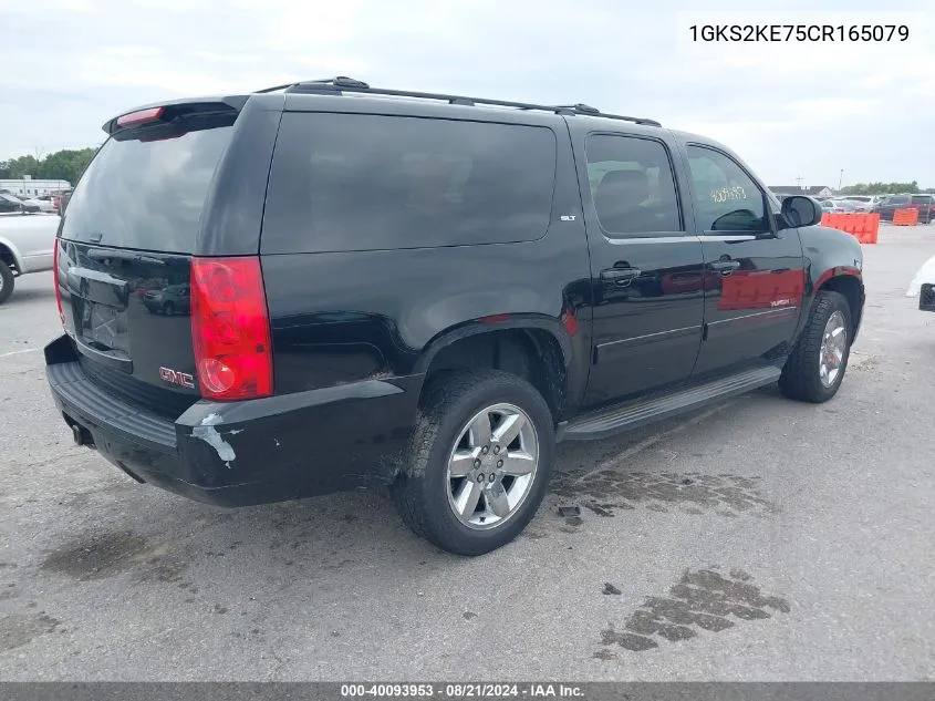 2012 GMC Yukon Xl 1500 Slt VIN: 1GKS2KE75CR165079 Lot: 40093953