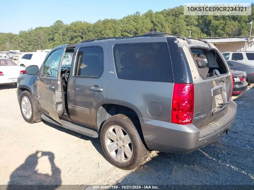 1GKS1CE09CR234321 2012 GMC Yukon Slt