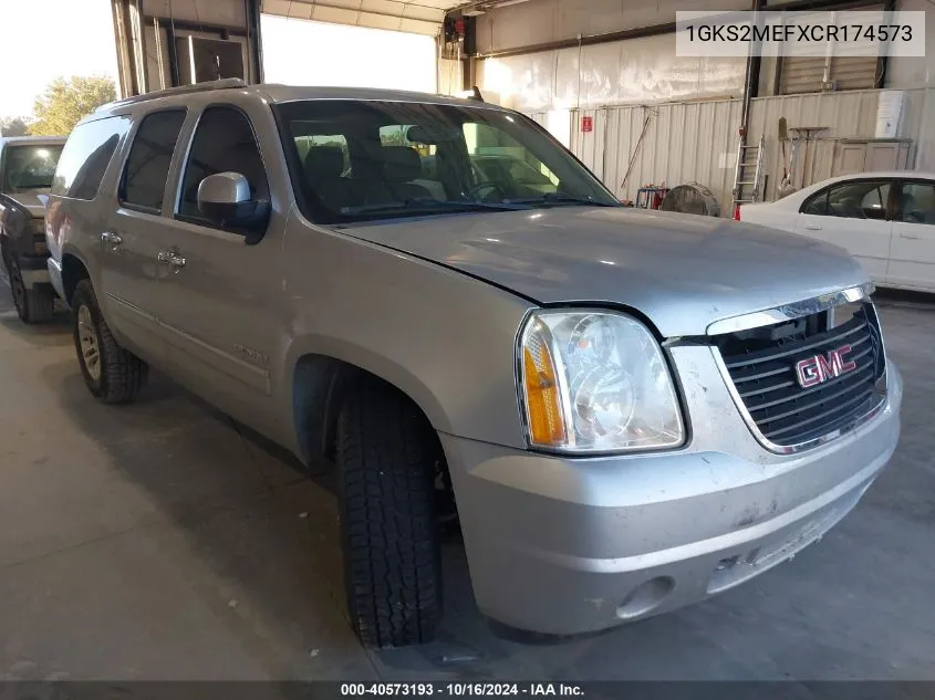 2012 GMC Yukon Xl 1500 Denali VIN: 1GKS2MEFXCR174573 Lot: 40573193