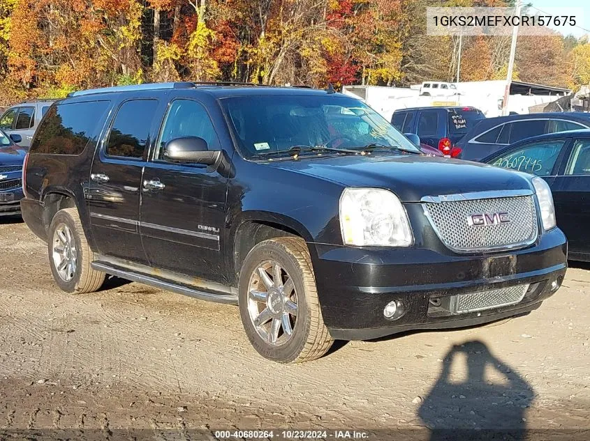 2012 GMC Yukon Xl 1500 Denali VIN: 1GKS2MEFXCR157675 Lot: 40680264