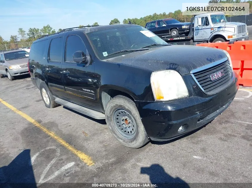 1GKS1LE07CR102464 2012 GMC Yukon Xl 1500 Slt