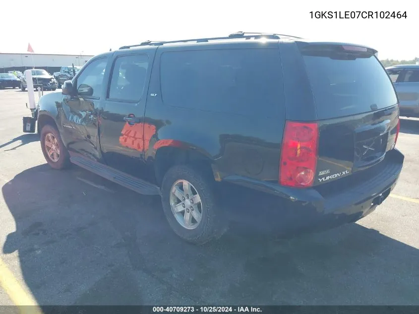 1GKS1LE07CR102464 2012 GMC Yukon Xl 1500 Slt