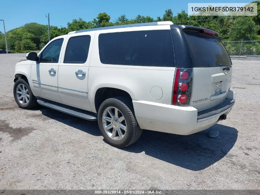 2013 GMC Yukon Xl 1500 Denali VIN: 1GKS1MEF5DR379142 Lot: 39329914