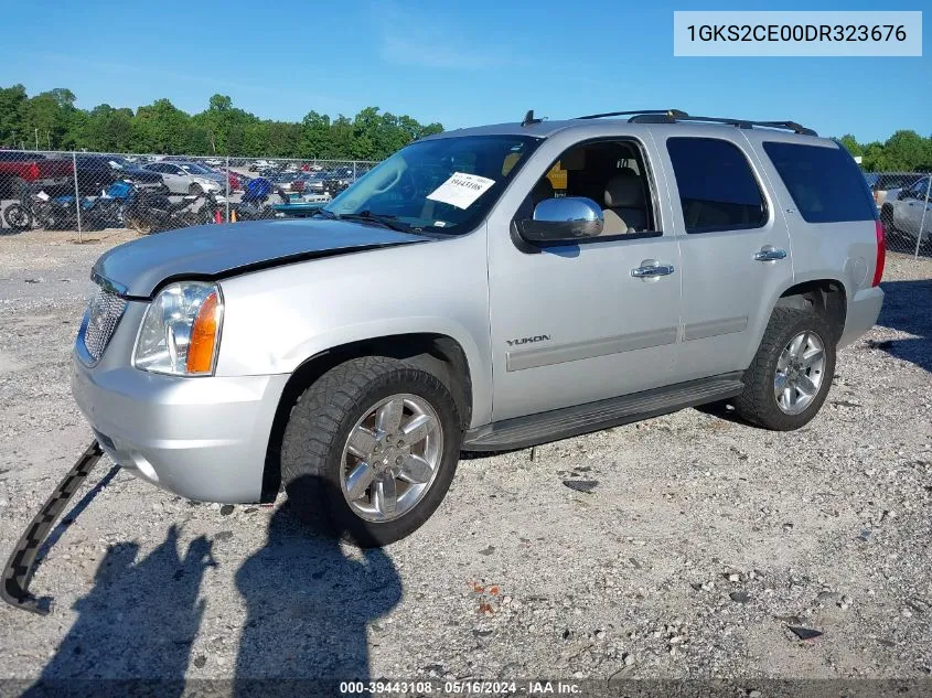 2013 GMC Yukon Slt VIN: 1GKS2CE00DR323676 Lot: 39443108