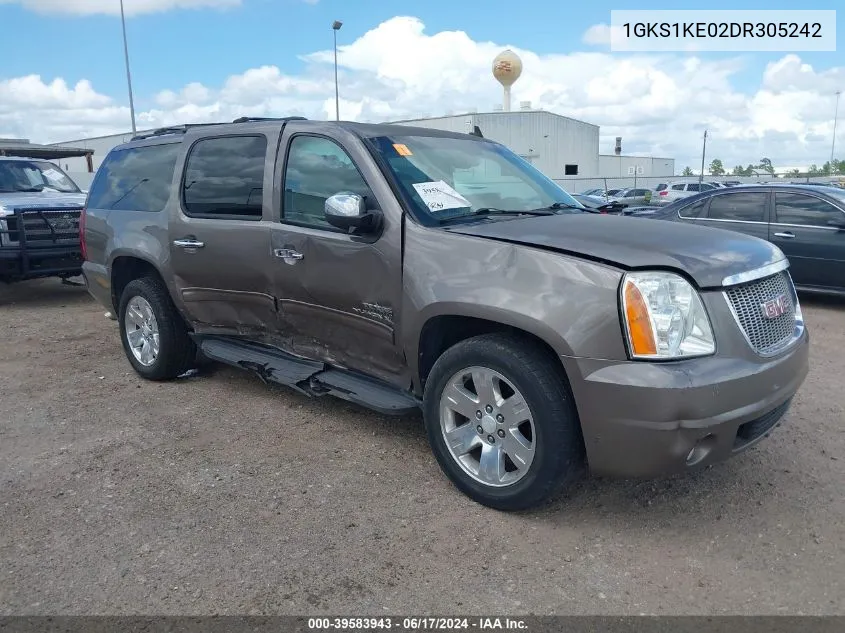 2013 GMC Yukon Xl 1500 Slt VIN: 1GKS1KE02DR305242 Lot: 39583943