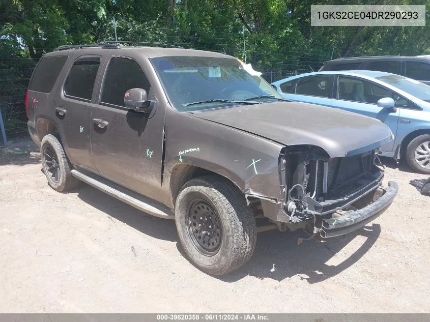 2013 GMC Yukon Slt VIN: 1GKS2CE04DR290293 Lot: 39620358