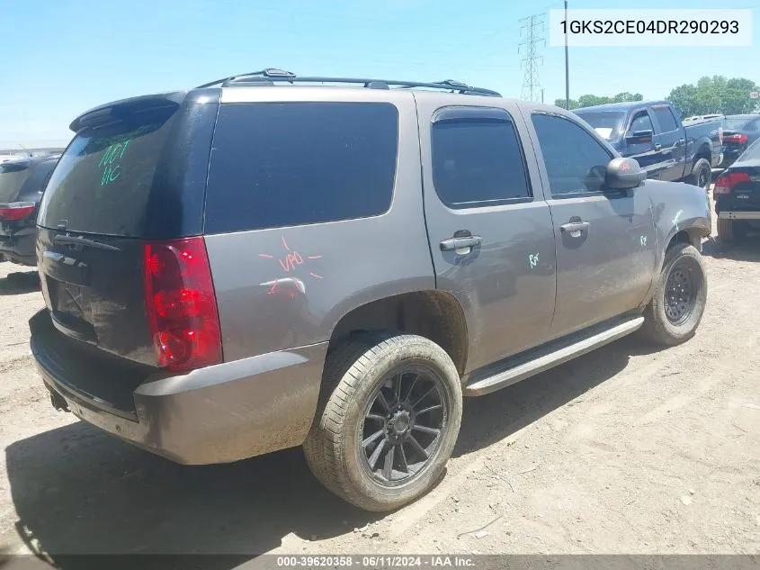 2013 GMC Yukon Slt VIN: 1GKS2CE04DR290293 Lot: 39620358