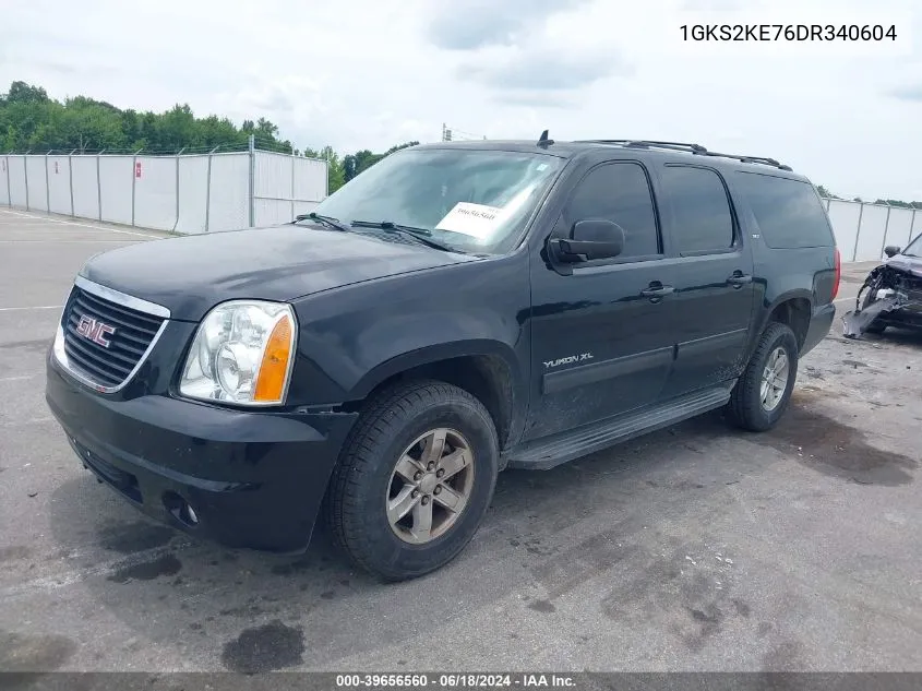 2013 GMC Yukon Xl 1500 Slt VIN: 1GKS2KE76DR340604 Lot: 39656560