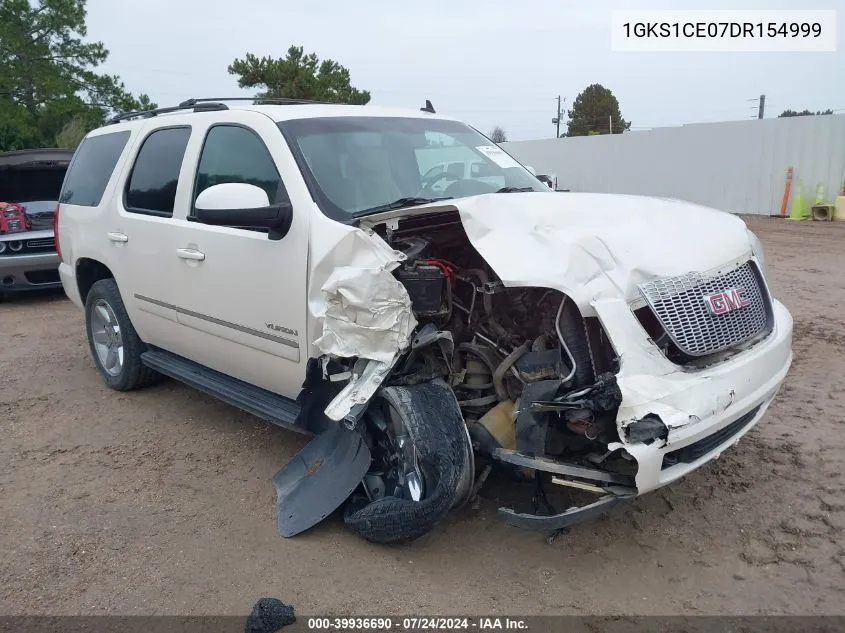 2013 GMC Yukon Slt VIN: 1GKS1CE07DR154999 Lot: 39936690